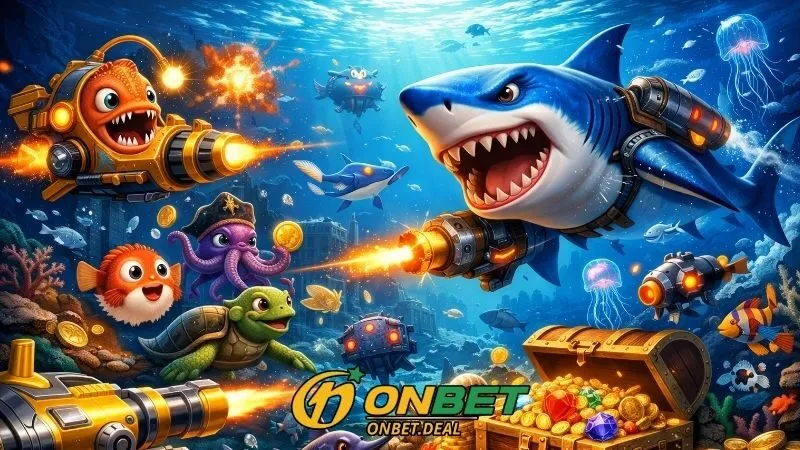 Tổng quan về sức hút của sảnh Bắn cá Onbet