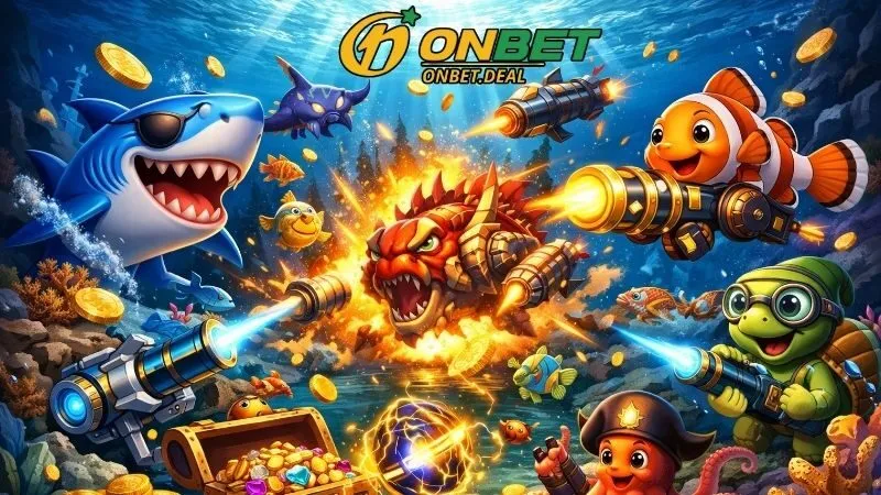 Các phiên bản bắn cá kinh điển không thể bỏ qua tại Onbet
