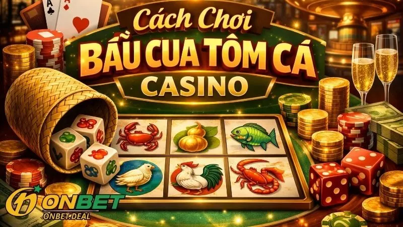 Tổng quan về trò chơi Bầu Cua Tôm Cá Casino tại Onbet