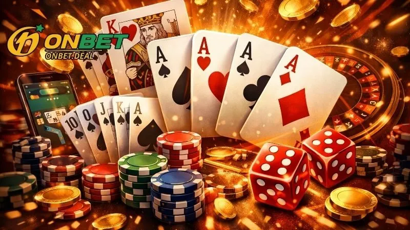 Khám phá kho Game Bài Onbet đa dạng và hấp dẫn