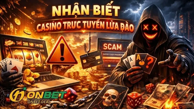Dấu hiệu nhận biết casino trực tuyến lừa đảo qua giấy phép và pháp lý