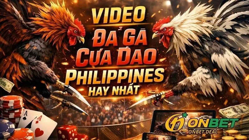 Sức hút mãnh liệt từ những video đá gà cựa dao Philippines hay nhất